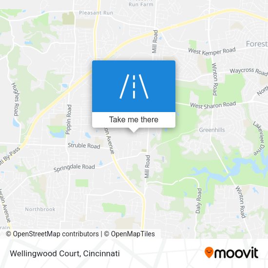 Wellingwood Court map