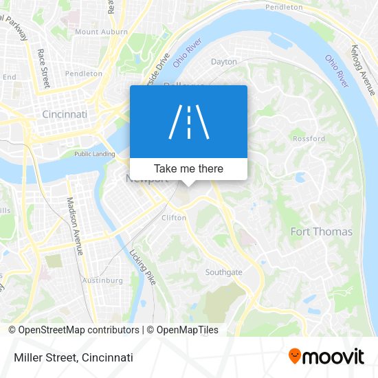 Mapa de Miller Street