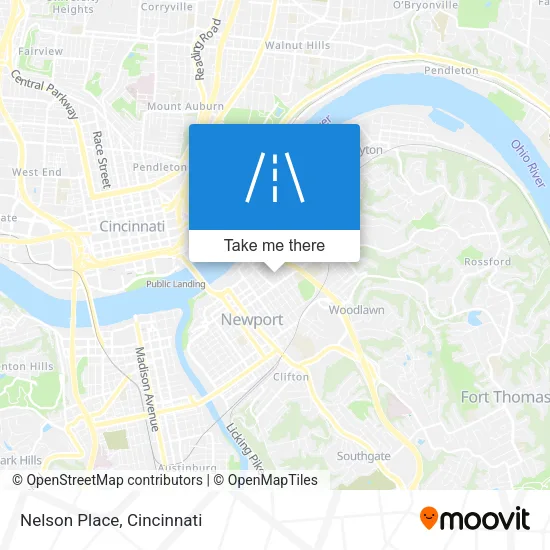 Nelson Place map