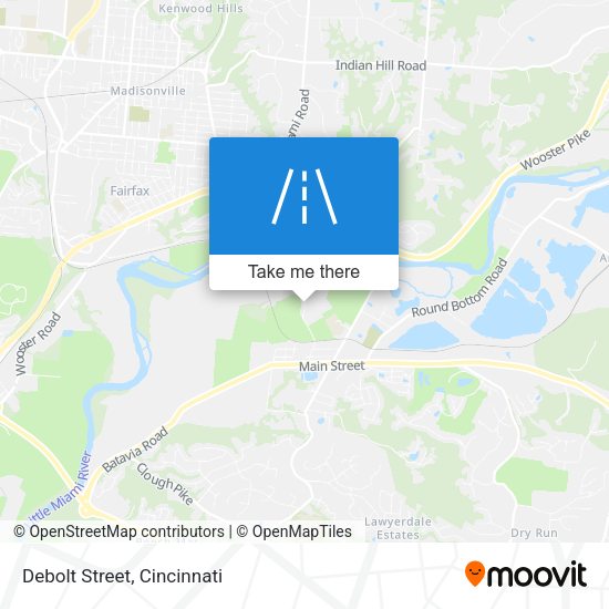 Mapa de Debolt Street