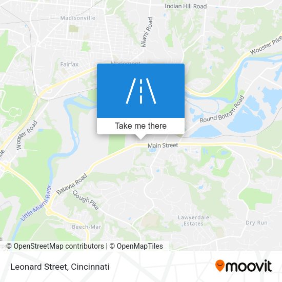 Mapa de Leonard Street