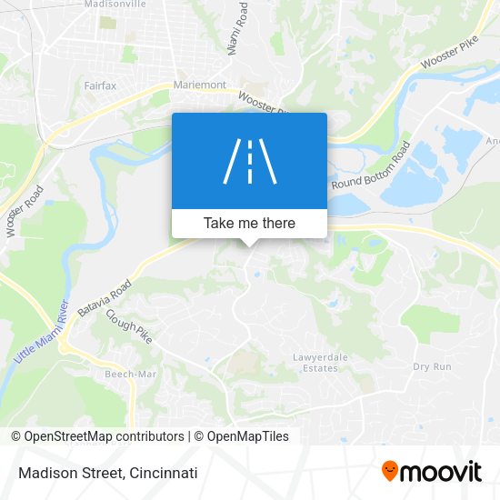 Mapa de Madison Street