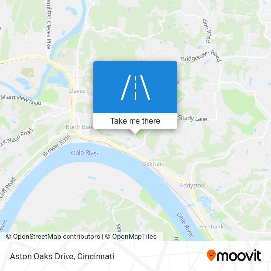 Mapa de Aston Oaks Drive