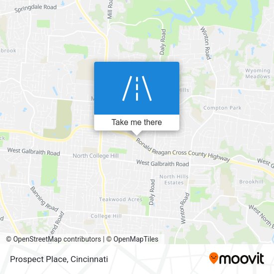 Mapa de Prospect Place