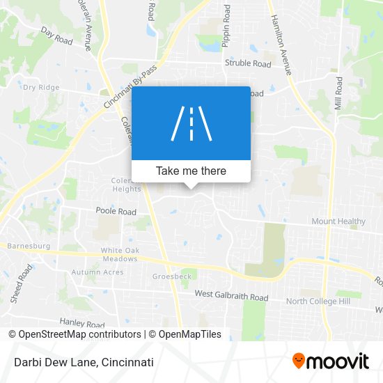 Mapa de Darbi Dew Lane