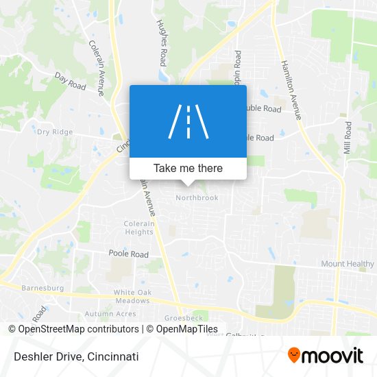 Deshler Drive map