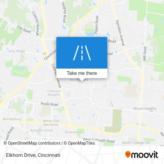 Mapa de Elkhorn Drive
