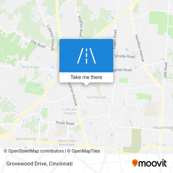 Mapa de Grovewood Drive