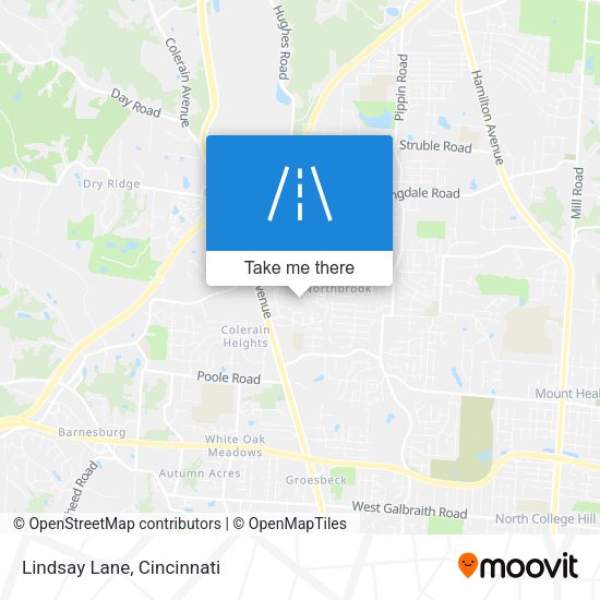 Mapa de Lindsay Lane