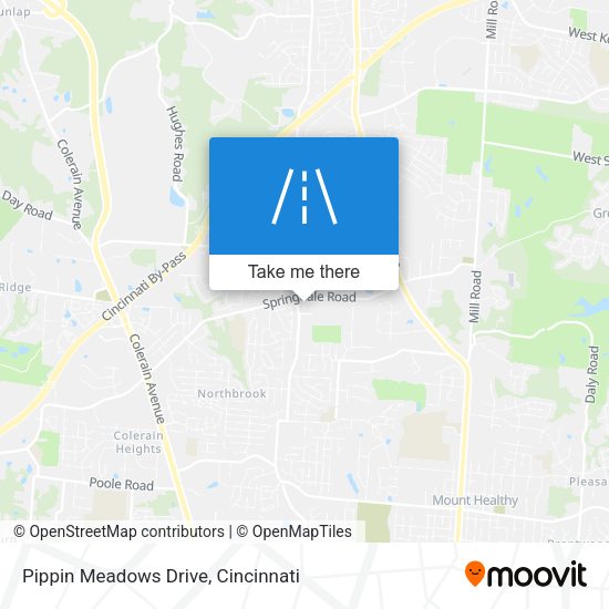 Pippin Meadows Drive map