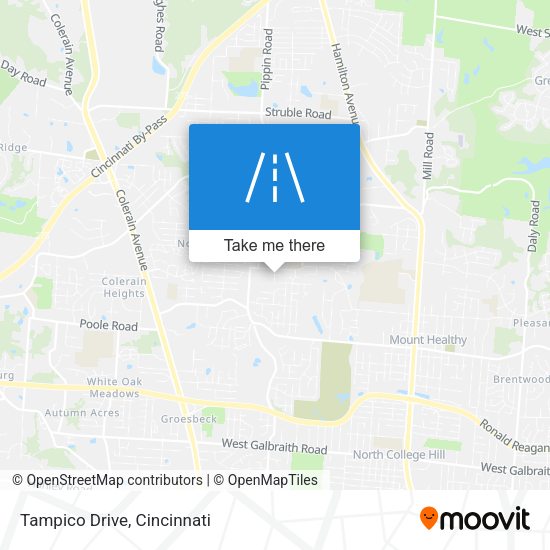 Tampico Drive map