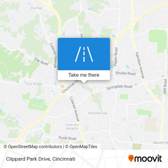 Clippard Park Drive map