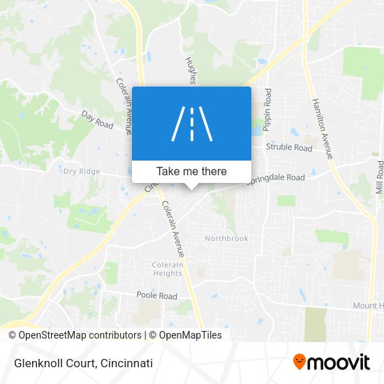 Mapa de Glenknoll Court