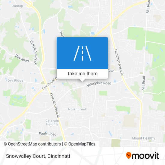 Mapa de Snowvalley Court