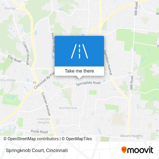 Springknob Court map