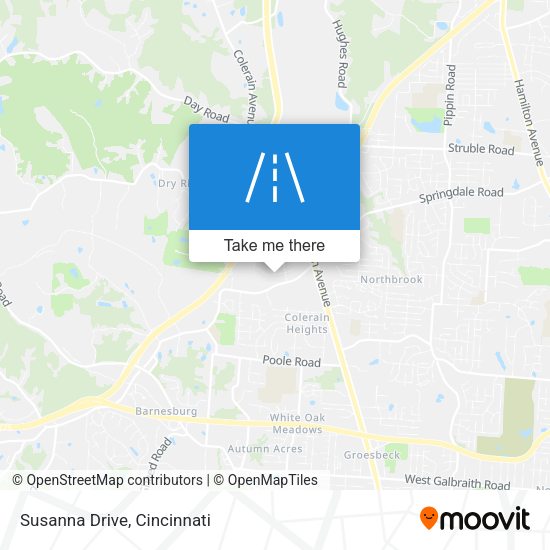 Mapa de Susanna Drive