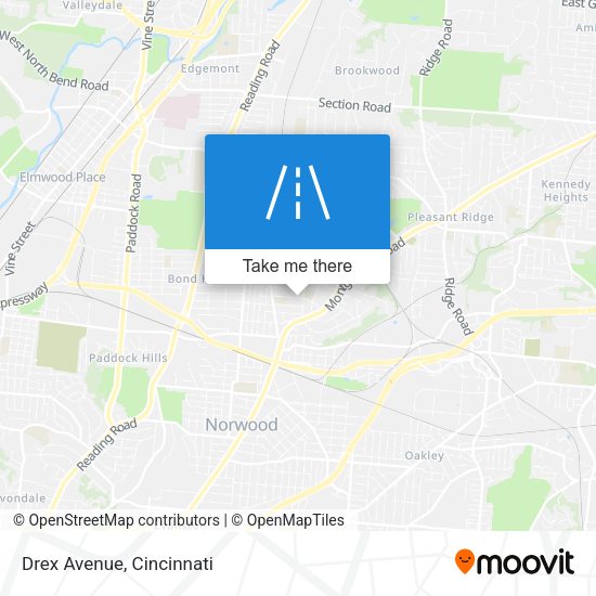 Mapa de Drex Avenue