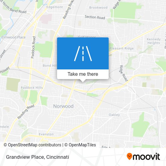 Mapa de Grandview Place