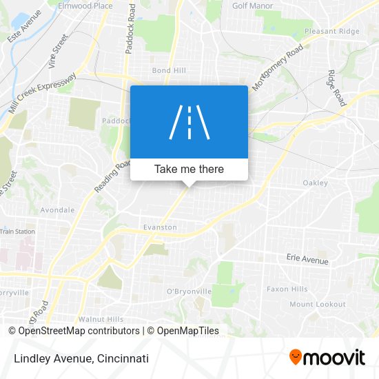 Mapa de Lindley Avenue