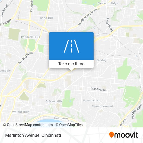 Mapa de Marlinton Avenue