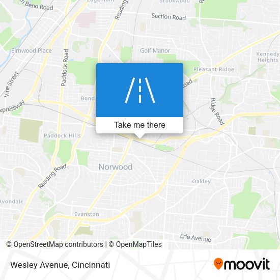 Mapa de Wesley Avenue