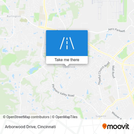 Mapa de Arborwood Drive