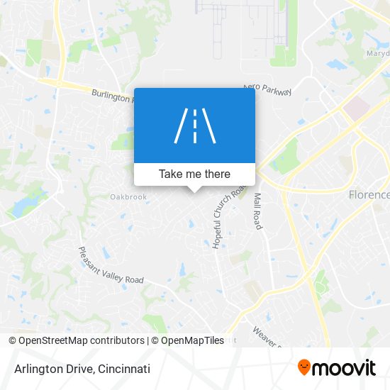 Arlington Drive map