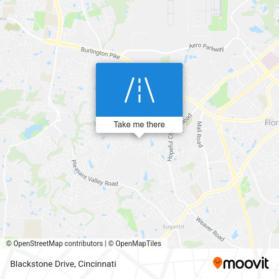 Blackstone Drive map