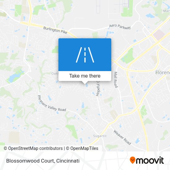 Blossomwood Court map