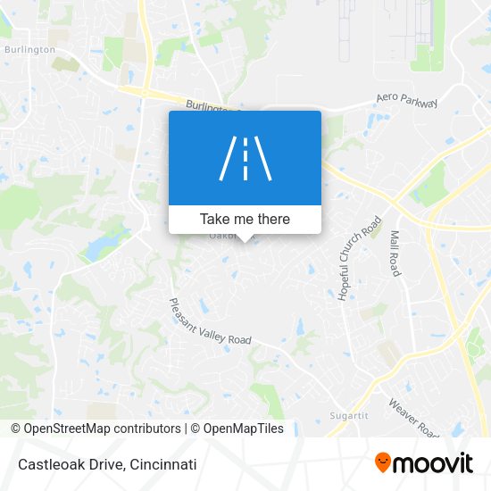 Mapa de Castleoak Drive