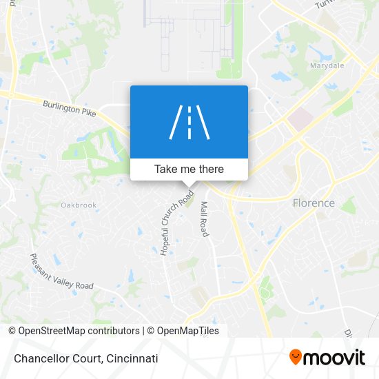 Chancellor Court map