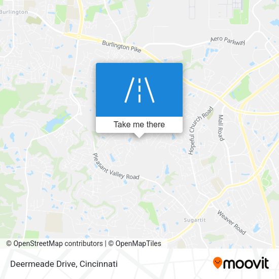 Deermeade Drive map