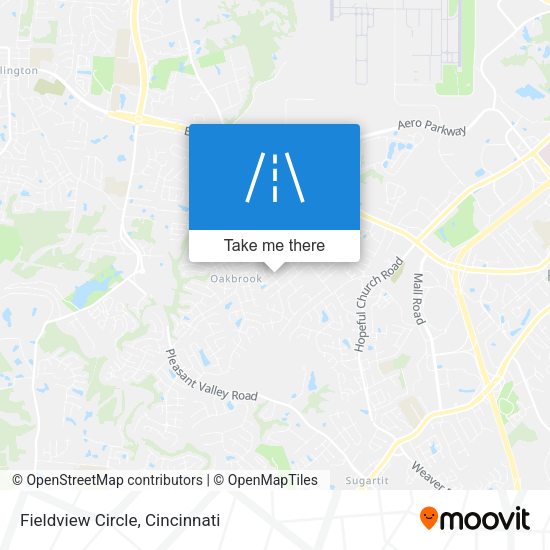 Fieldview Circle map
