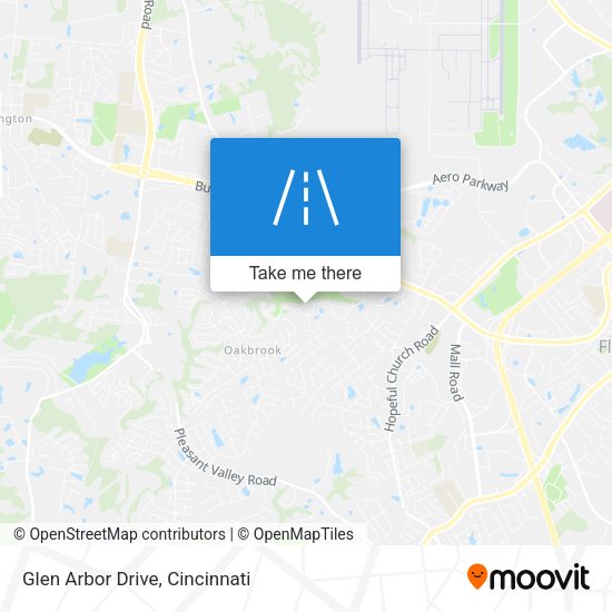 Glen Arbor Drive map