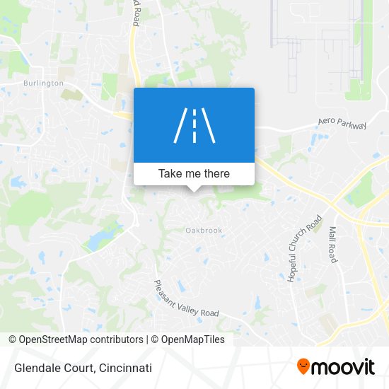 Mapa de Glendale Court