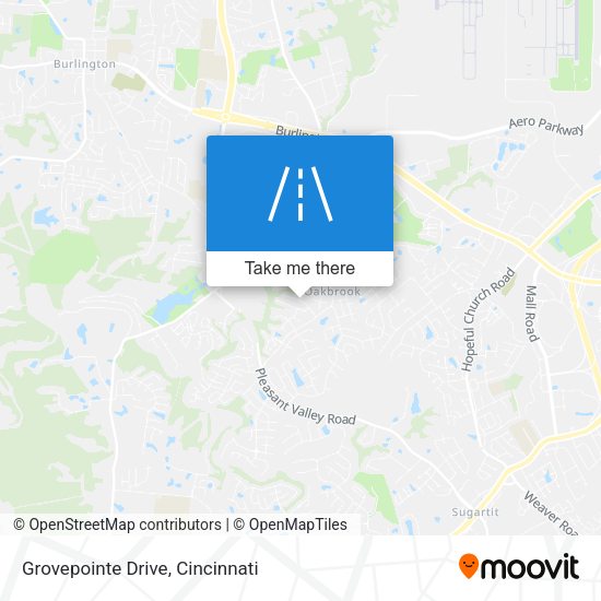 Grovepointe Drive map