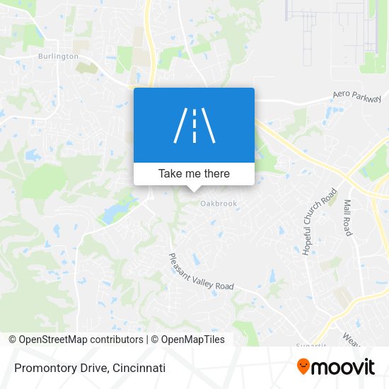 Promontory Drive map