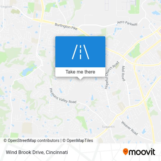 Mapa de Wind Brook Drive