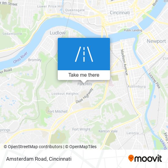 Amsterdam Road map