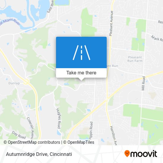 Mapa de Autumnridge Drive