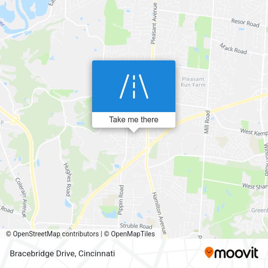 Mapa de Bracebridge Drive