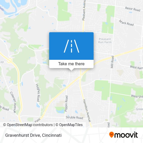Mapa de Gravenhurst Drive