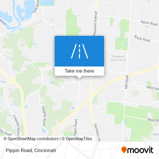 Mapa de Pippin Road