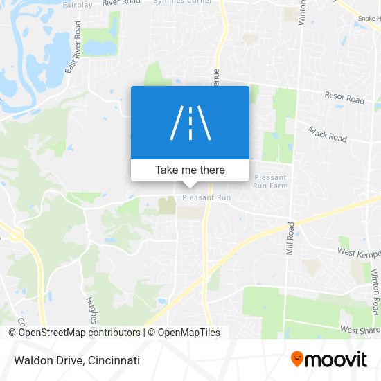 Mapa de Waldon Drive