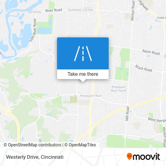 Mapa de Westerly Drive