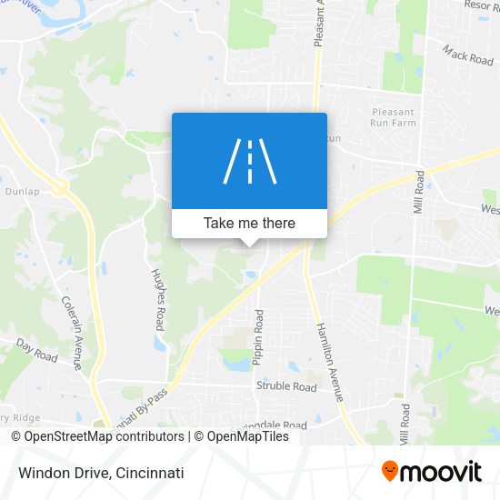 Mapa de Windon Drive