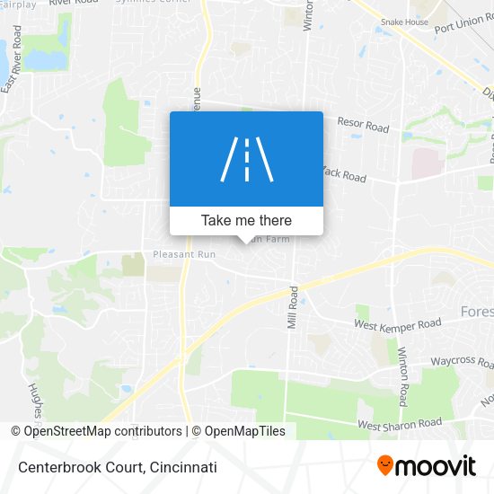 Centerbrook Court map