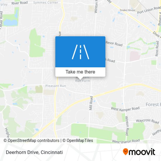 Mapa de Deerhorn Drive