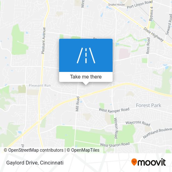 Mapa de Gaylord Drive