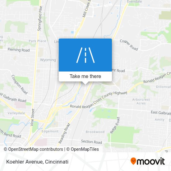 Mapa de Koehler Avenue